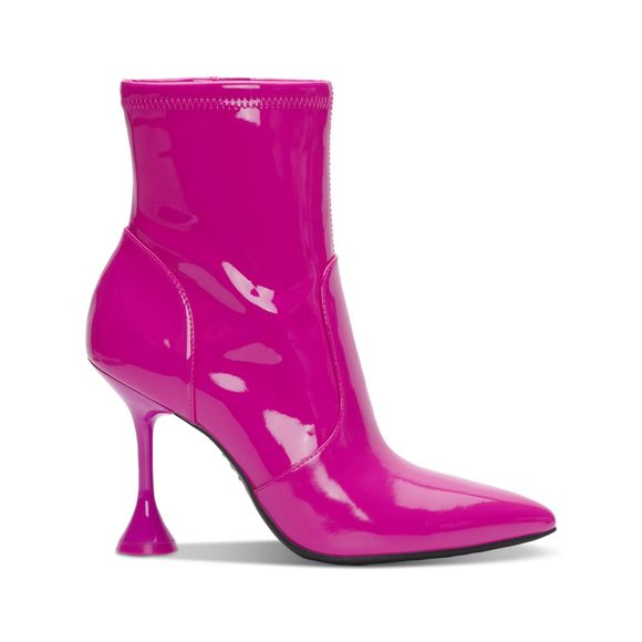 INC Womens Ibrina Faux Leather Pointed Toe Ankle Boots Pink 5 Medium (B,M) - Picture 1 of 1